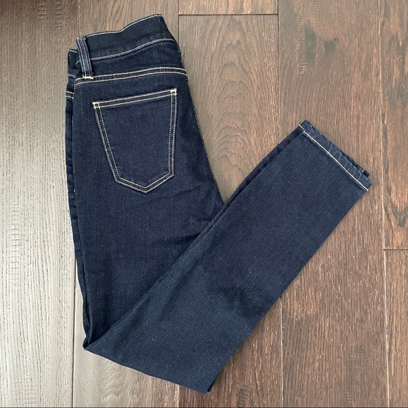 NWOT Current Elliott Dark Indigo Ankle Stiletto Jeans - Picture 2 of 7